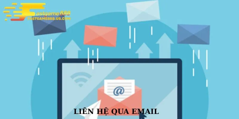 Thông qua email để phản hồi dịch vụ
